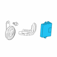 OEM 2018 Toyota Tundra Control Module Diagram - 89780-0C070