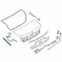 OEM 2017 BMW 740i Tension Spring Diagram - 51-24-7-357-109