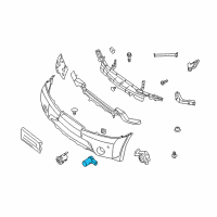 OEM 2011 Nissan Armada Sensor-Sonar Diagram - 25994-ZK31B