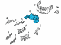 OEM Jeep Grand Cherokee L CENTER BEARING Diagram - 68427744AF