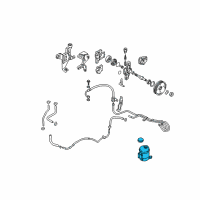 OEM Hyundai Reservoir Assembly-Power Steering Diagram - 57150-2D000