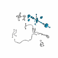 OEM 2004 Hyundai Elantra Pump Assembly-Power Steering Oil Diagram - 57100-3A300
