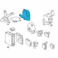 OEM 2015 Toyota Land Cruiser Control Module Diagram - 89181-60080