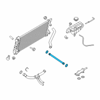 OEM 2017 Ford Transit-150 Connector Tube Diagram - DL3Z-8A505-A