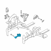 OEM 2016 Kia Forte Koup Roll Rod Bracket Assembly Diagram - 2195030000