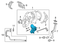 OEM Cadillac By-Pass Control Valve Diagram - 55503299