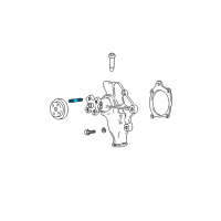 OEM 2002 Jeep Wrangler Stud Diagram - J4006714