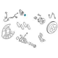 OEM 2020 Toyota Avalon Guide Pin Diagram - 47814-0R050