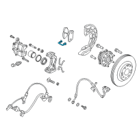 OEM 2018 Kia Cadenza Spring-Pad Diagram - 58144F6100