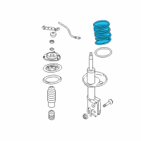 OEM 2006 Hyundai Tucson Spring-Front Diagram - 54630-2E100