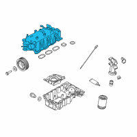 OEM 2012 Ford Flex Intake Manifold Diagram - AA5Z-9424-B