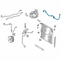 OEM 2019 Toyota 4Runner Suction Hose Diagram - 88704-60451