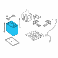 OEM 2017 Chevrolet City Express Batteries Diagram - 88865293