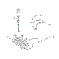 OEM 2012 Hyundai Equus Pump-Fuel Diagram - 31111-3M700