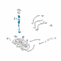 OEM Hyundai Equus Complete-Fuel Pump Diagram - 31110-3M600