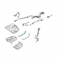 OEM Kia Amanti Band Assembly-Fuel Tank Diagram - 312103F500