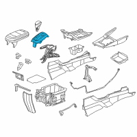 OEM Honda Cover Set, Escutcheon (Black) Diagram - 54721-TR2-A72ZA