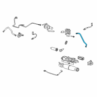 OEM 2004 Ford F-150 Heritage EGR Pipe Diagram - 3L3Z-9D477-A