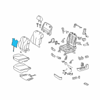 OEM 2011 Toyota Camry Seat Back Heater Diagram - 87530-06041