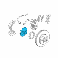 OEM 2003 Ford Ranger Hub Diagram - G2MZ-1104-S