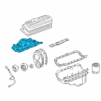 OEM 1994 GMC K1500 Manifold-Intake Diagram - 10172785