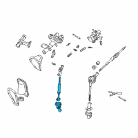 OEM 1998 Toyota Tacoma Intermed Shaft Diagram - 45260-35070