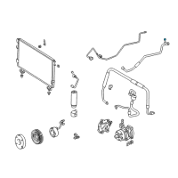 OEM 2003 Lexus IS300 Cap, Service Valve Diagram - 88375-0E030