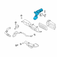 OEM 2017 Toyota 86 Air Inlet Hose Diagram - SU003-07169