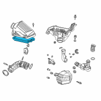 OEM Acura Air Filter Diagram - 17220-RBB-505