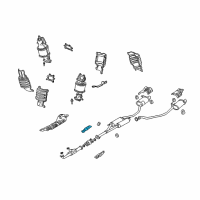 OEM Acura ZDX Cover (Upper) Diagram - 18182-RK2-A00