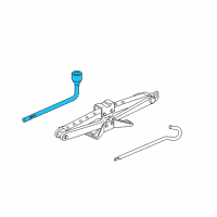 OEM 1998 Acura RL Wrench, Wheel Diagram - 89211-SE3-003