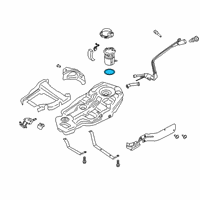 OEM 2020 Ford Explorer Lock Ring Diagram - L1MZ-9C385-A