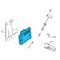 OEM 2019 Ford Fusion PCM Diagram - GD9Z-12A650-AANP