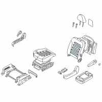 OEM 2006 Kia Sedona Warmer-Seat Back Diagram - 884994D010