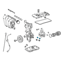 OEM Toyota Filter Housing Gasket Diagram - 90430-20018