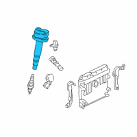 OEM Toyota RAV4 Ignition Coil Diagram - 90919-A2009