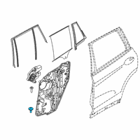 OEM BMW X6 Fillister Head Screw Diagram - 07-14-7-465-017