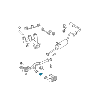 OEM 2011 Ford Ranger Converter Gasket Diagram - 7L5Z-5B266-A