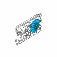 OEM 2005 Chrysler Pacifica Fan-Cooling Diagram - 5102429AA