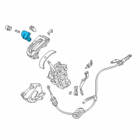 OEM Knob, Select *NH900L* (DEEP BLACK) Diagram - 54131-TLA-A63ZA