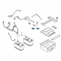 OEM 2016 Ford Transit-350 Terminal Diagram - CK4Z-14450-A