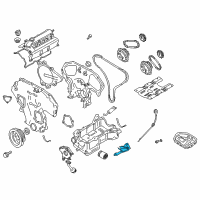 OEM 2007 Infiniti FX35 Guide-Oil Level Gauge Diagram - 11150-AM61A