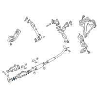 OEM 2019 Nissan Titan XD Gasket Exhaust Diagram - 20692-EZ41A