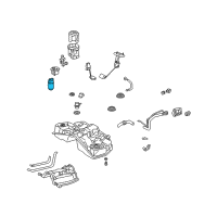 OEM 2004 Lexus LS430 Fuel Pump Diagram - 23221-31150