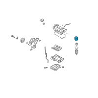 OEM 2008 Hyundai Sonata Cap-Oil Filter Diagram - 26351-3C100