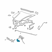 OEM 1998 Chevrolet Cavalier Lock Diagram - 22640344