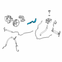 OEM 2014 Cadillac SRX Cooler Pipe Diagram - 22970604