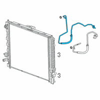 OEM Buick Enclave Outlet Pipe Diagram - 84990703