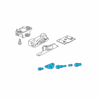 OEM 2007 Honda Ridgeline Sensor Assembly, Tpms Diagram - 06421-S9V-A03