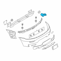 OEM 2012 BMW Z4 Parking Sensors Diagram - 662169988965